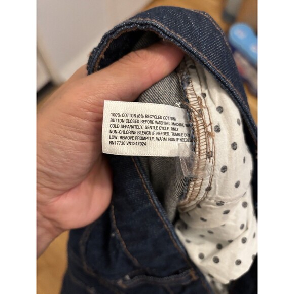 Kate Spade New York Size 6 Wide Cuff Jeans by Target dark Wash wide leg - Picture 11 of 12